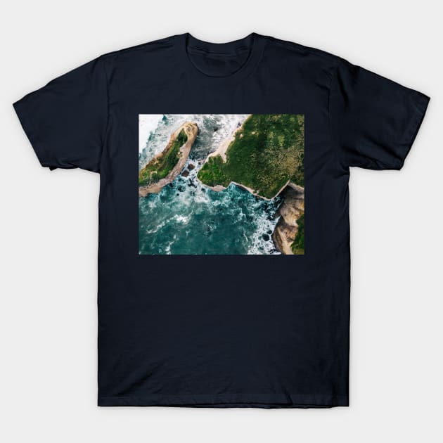 Rocky beaches T-Shirt by daghlashassan